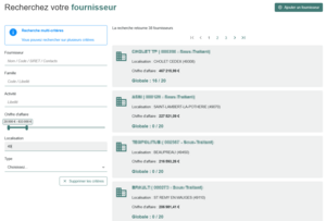 Recherche n°4 avec formulaire à gauche